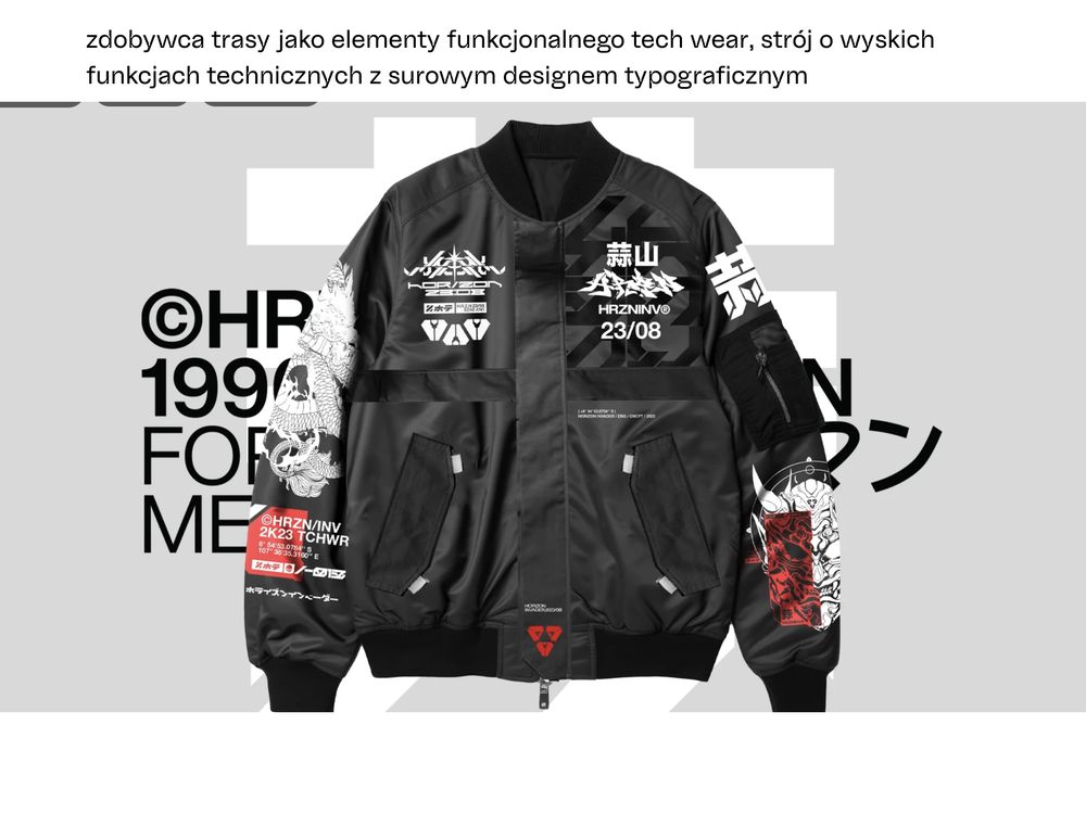 Direction: techwear